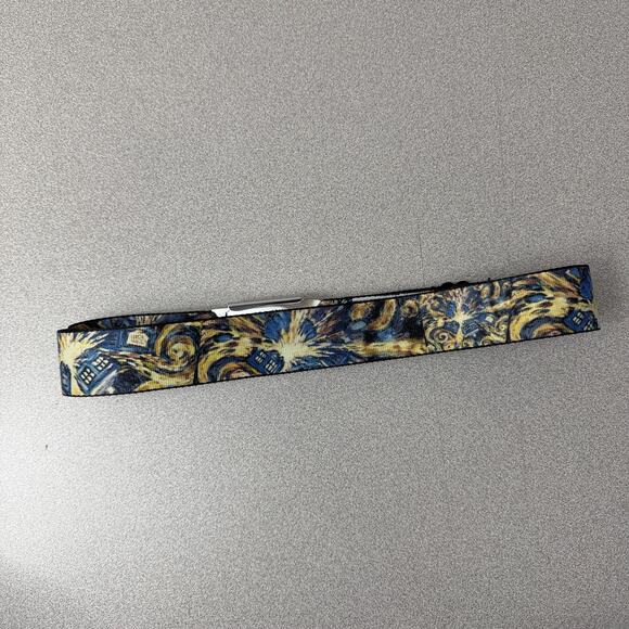 Buckle Down Seatbelt Belt Unisex Doctor Who Blue Nylon Metal Buckle Sci-Fi Booth - Picture 4 of 9